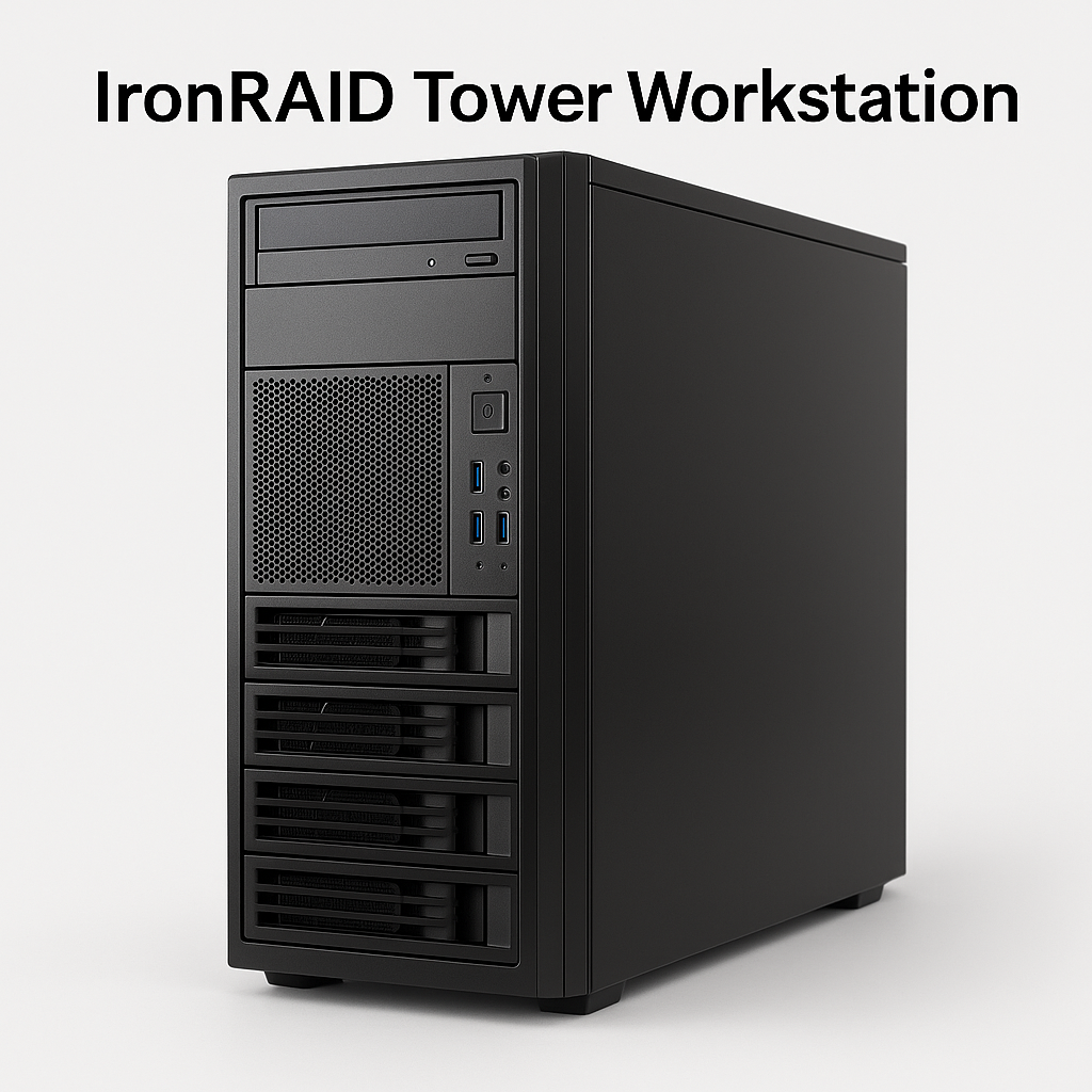 IronRAID Tower Workstation